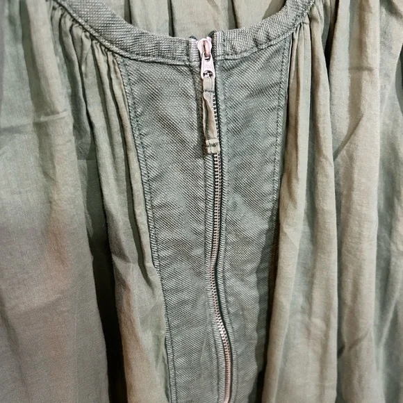 Anthropologie Olive Bomber Jacket - Picture 4 of 6